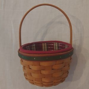Longaberger Holiday Helper Basket